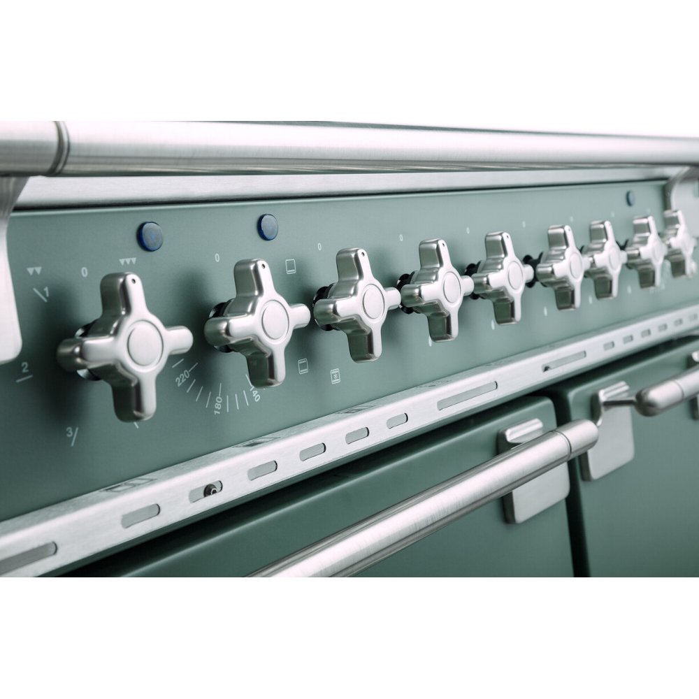 Rangemaster ELS100EICA Elise China Blue / Brushed Nickel 100cm Induction Range Cooker - product image 6