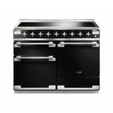 Rangemaster ELS110EIGB Elise Gloss Black / Brushed Nickel 110cm Induction Range Cooker - product image 1