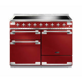 Rangemaster ELS110EIRD Elise Cherry Red / Brushed Nickel 110cm Induction Range Cooker - product image 1