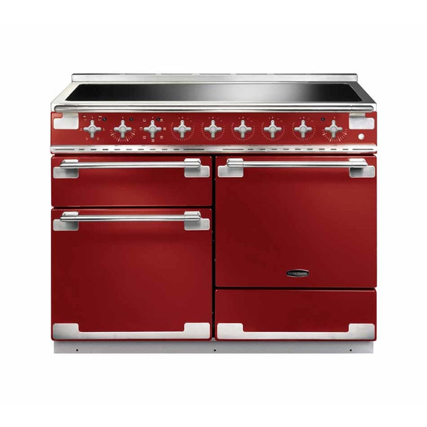 Rangemaster ELS110EIRD Elise Cherry Red / Brushed Nickel 110cm Induction Range Cooker - product image 1