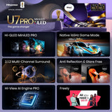 Hisense 100U7STUK PRO 100" ULED Mini LED Smart Television - product image 5