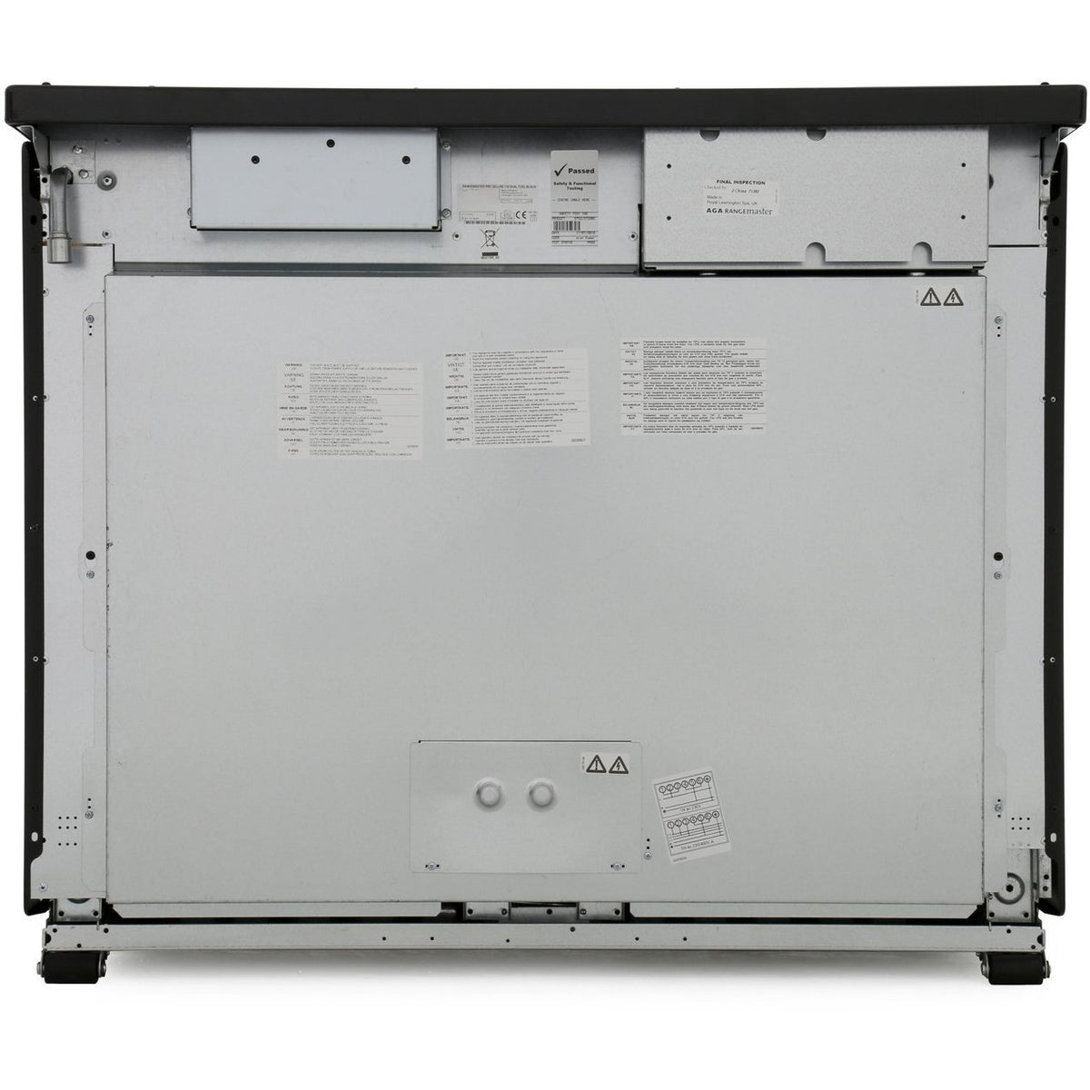 Rangemaster PDL110EIWH/C Professional Deluxe White / Chrome 110cm Induction Range Cooker - product image 12