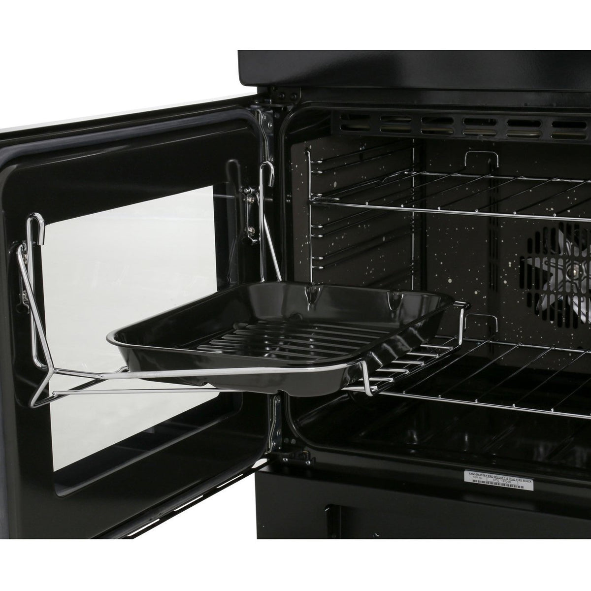 Rangemaster PDL110EIWH/C Professional Deluxe White / Chrome 110cm Induction Range Cooker - product image 3