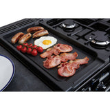 Rangemaster PDL110DFFSL/C Professional Deluxe Slate / Chrome 110cm Dual Fuel Range Cooker - product image 13