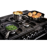 Rangemaster PDL110DFFSL/C Professional Deluxe Slate / Chrome 110cm Dual Fuel Range Cooker - product image 14
