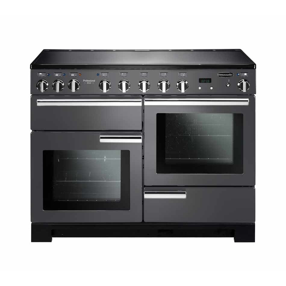 Rangemaster PDL110EISL/C Professional Deluxe Slate / Chrome 110cm Induction Range Cooker - product image 1