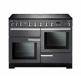 Rangemaster PDL110EISL/C Professional Deluxe Slate / Chrome 110cm Induction Range Cooker - product image 1