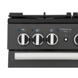 Rangemaster PDL100DFFSL/C Professional Deluxe Slate / Chrome 100cm Dual Fuel Range Cooker - product image 7
