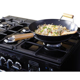 Rangemaster PDL90DFFSL/C Professional Deluxe Slate / Chrome 90cm Dual Fuel Range Cooker - product image 16