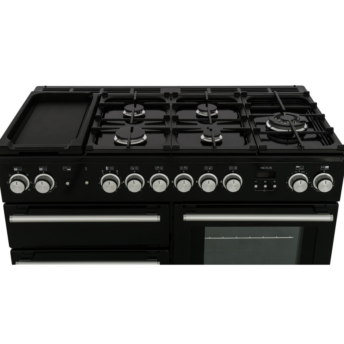 Rangemaster NEX110DFFWH/C Nexus White / Chrome 110cm Dual Fuel Range Cooker - product image 15