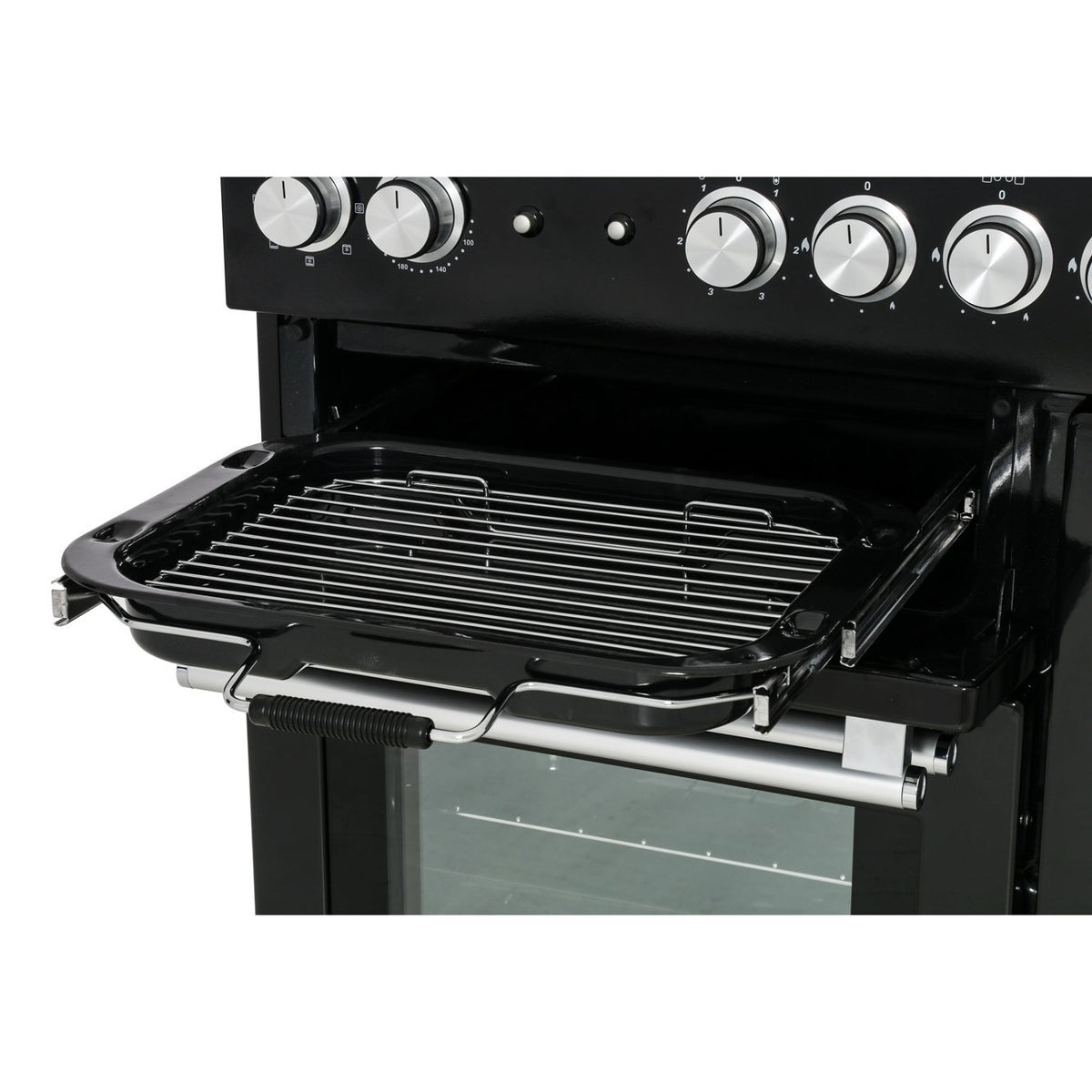 Rangemaster NEX110DFFWH/C Nexus White / Chrome 110cm Dual Fuel Range Cooker - product image 9