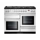 Rangemaster NEX110DFFWH/C Nexus White / Chrome 110cm Dual Fuel Range Cooker - product image 1