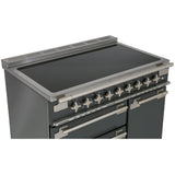 Rangemaster ELS90EISS Elise Stainless Steel / Brushed Nickel 90cm Induction Range Cooker - product image 12