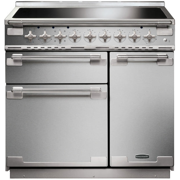 Rangemaster ELS90EISS Elise Stainless Steel / Brushed Nickel 90cm Induction Range Cooker - product image 1