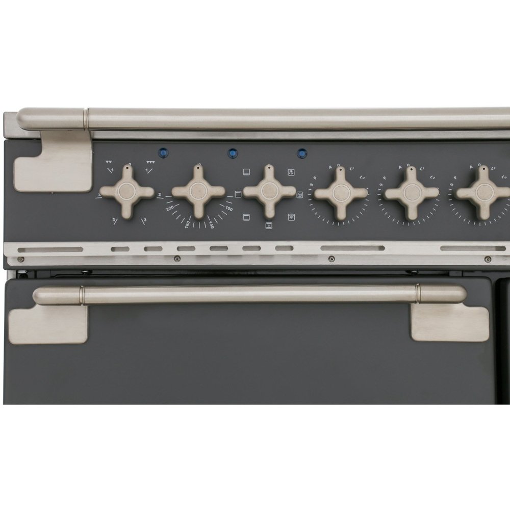 Rangemaster ELS90EIGB Elise Black / Brushed Nickel 90cm Induction Range Cooker - product image 6