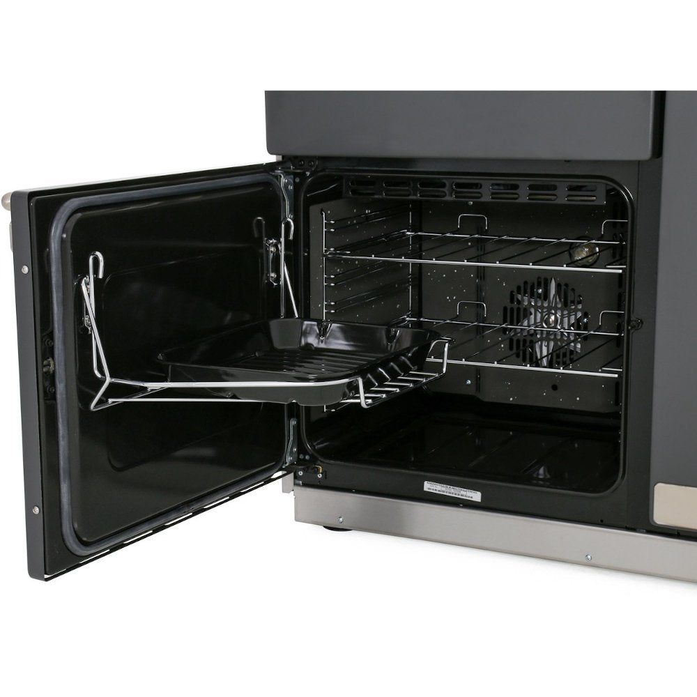 Rangemaster ELS90EICR Elise Cream / Brushed Nickel 90cm Induction Range Cooker - product image 3