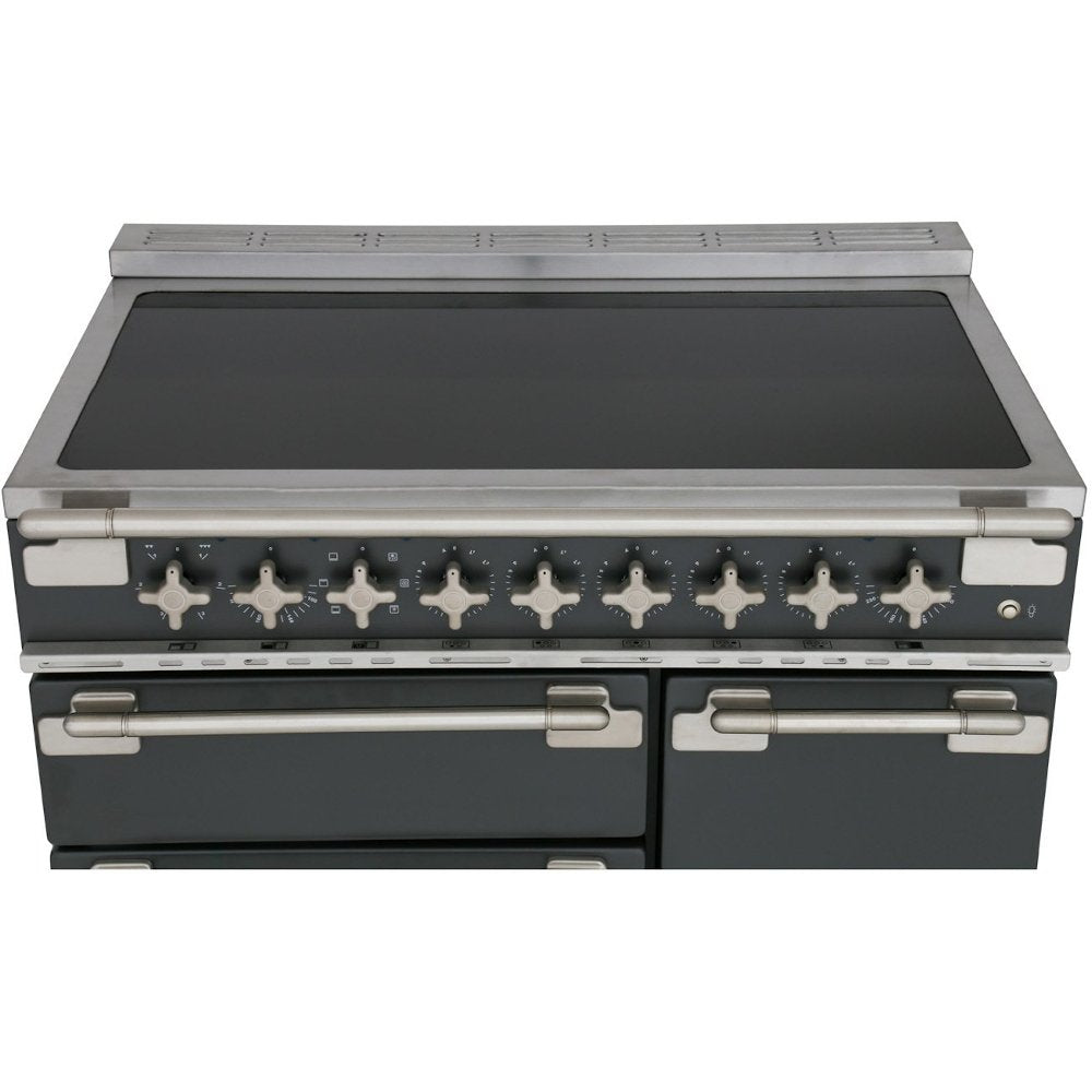 Rangemaster ELS90EISL Elise Slate / Brushed Nickel 90cm Induction Range Cooker - product image 11