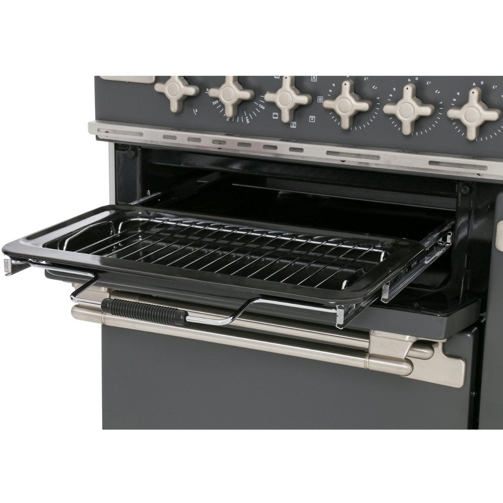 Rangemaster ELS90EISL Elise Slate / Brushed Nickel 90cm Induction Range Cooker - product image 4