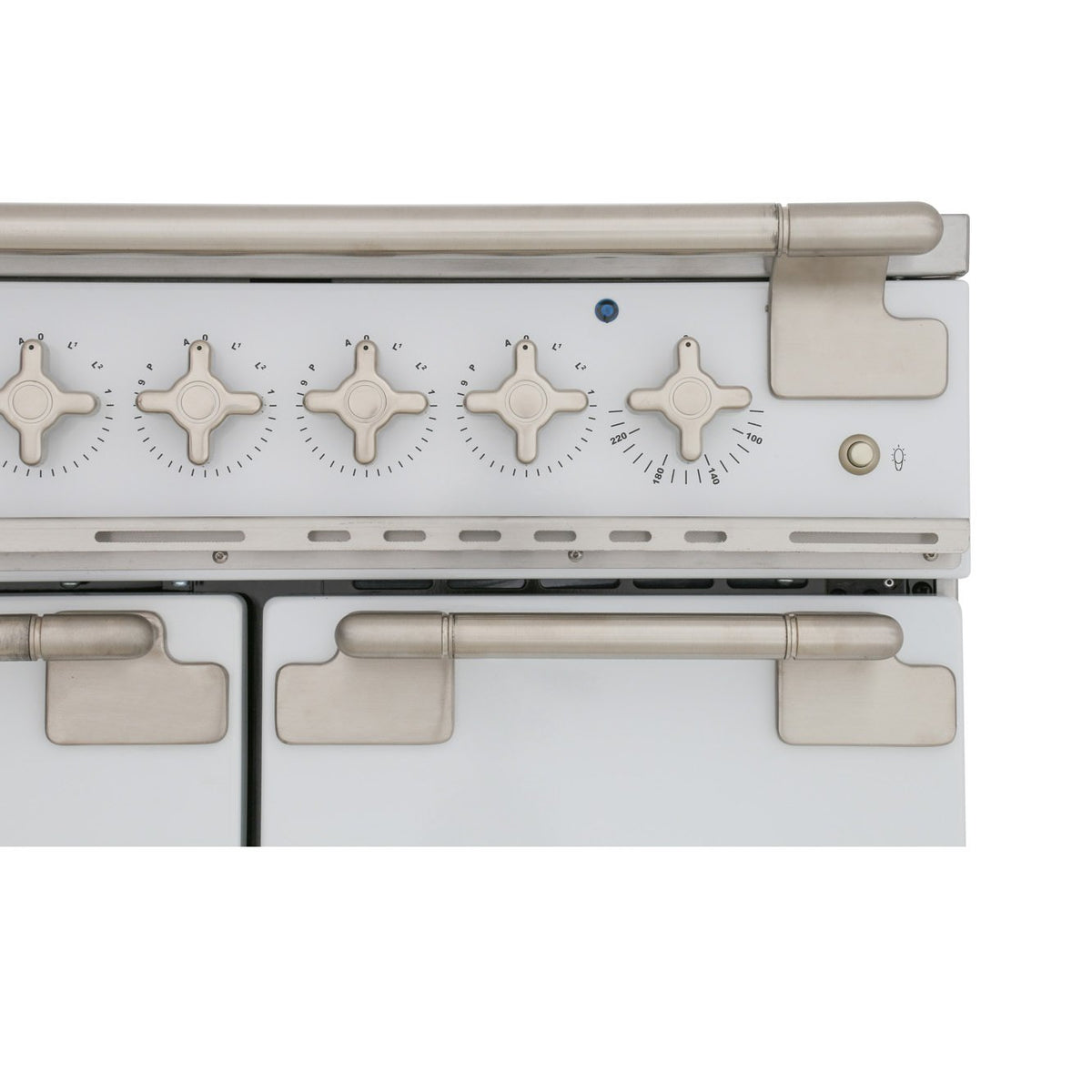 Rangemaster ELS90EIWH Elise White / Brushed Nickel 90cm Induction Range Cooker - product image 10