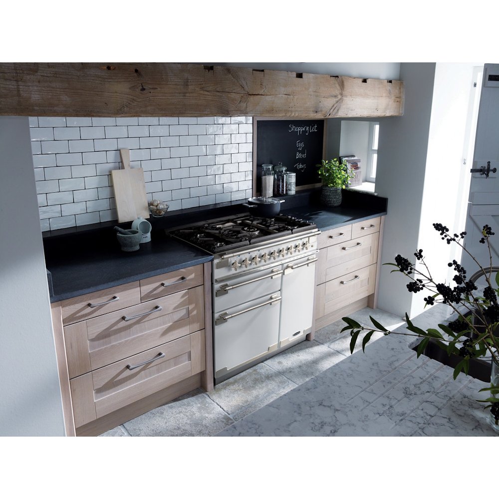 Rangemaster ELS90DFFCR Elise Cream / Brushed Nickel 90cm Dual Fuel Range Cooker - product image 14