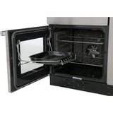 Rangemaster PROP100ECBL/C Professional Plus Black / Chrome 100cm Ceramic Range Cooker - product image 3