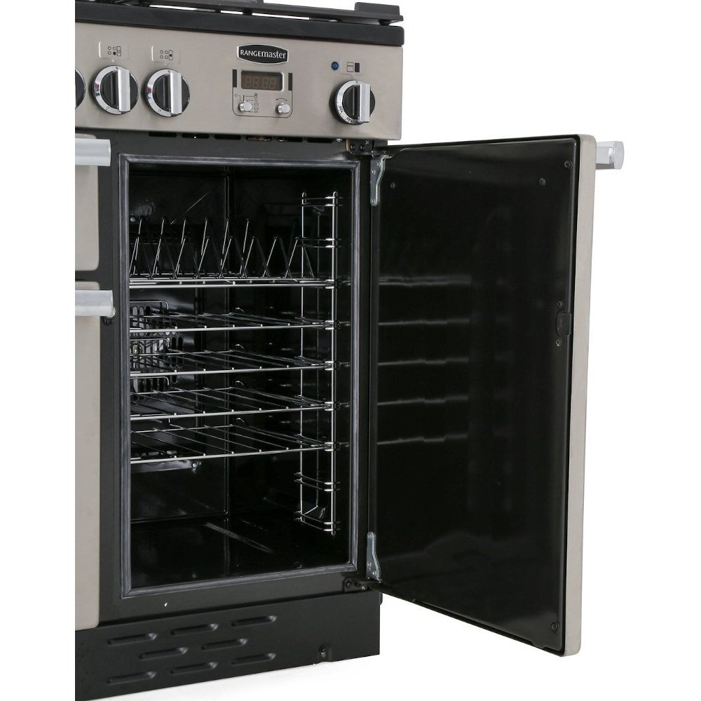 Rangemaster PROP100ECBL/C Professional Plus Black / Chrome 100cm Ceramic Range Cooker - product image 5