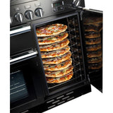 Rangemaster PROP100ECBL/C Professional Plus Black / Chrome 100cm Ceramic Range Cooker - product image 8