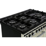 Rangemaster EDL90DFFSL/C Encore Deluxe Slate / Chrome 90cm Dual Fuel Range Cooker - product image 11