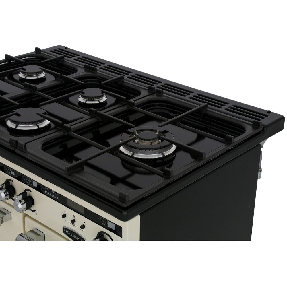 Rangemaster EDL90DFFSL/C Encore Deluxe Slate / Chrome 90cm Dual Fuel Range Cooker - product image 12