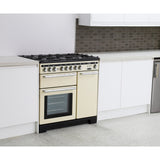 Rangemaster EDL90DFFIV/C Encore Deluxe Ivory / Chrome 90cm Dual Fuel Range Cooker - product image 2