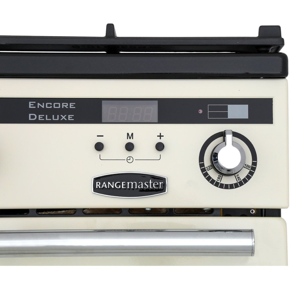 Rangemaster EDL90DFFSS/C Encore Deluxe Stainless Steel / Chrome 90cm Dual Fuel Range Cooker - product image 8