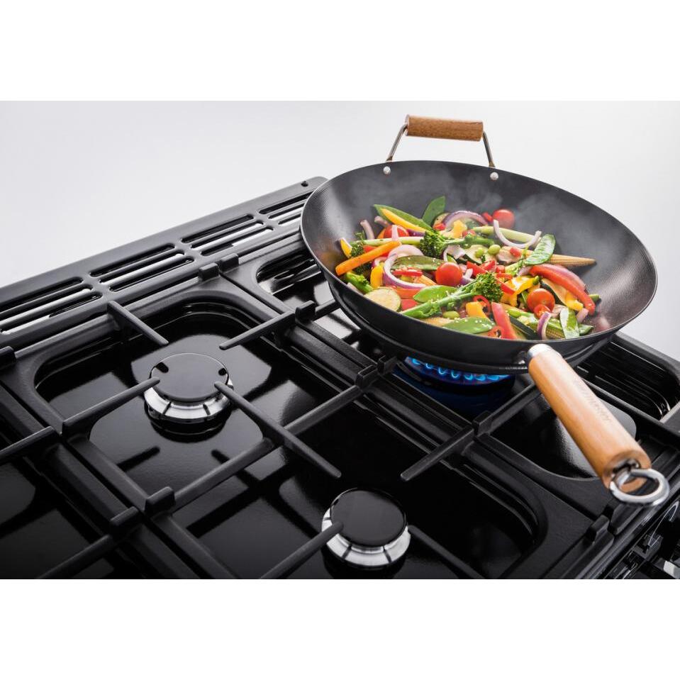 Rangemaster EDL100DFFSS/C Encore Deluxe Stainless Steel / Chrome 100cm Dual Fuel Range Cooker - product image 2