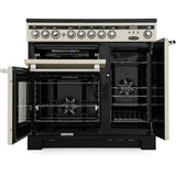 Rangemaster EDL90EIBL/C Encore Deluxe Black / Chrome 90cm Induction Range Cooker - product image 2