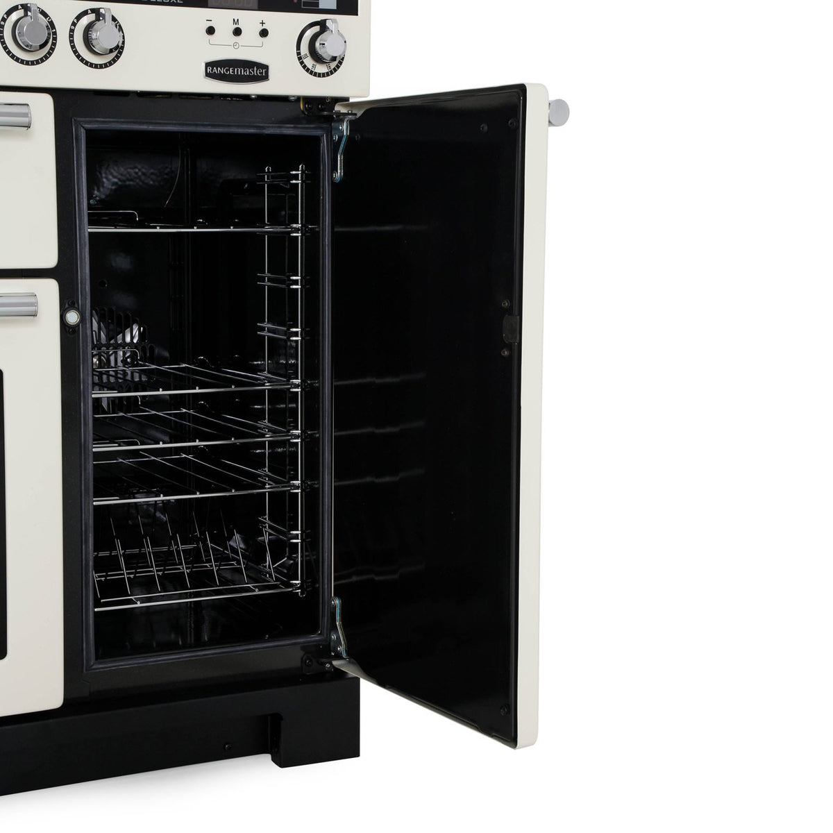 Rangemaster EDL90EIIV/C Encore Deluxe Ivory / Chrome 90cm Induction Range Cooker - product image 7