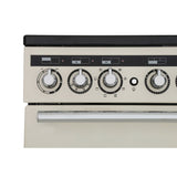 Rangemaster EDL90EIIV/C Encore Deluxe Ivory / Chrome 90cm Induction Range Cooker - product image 9