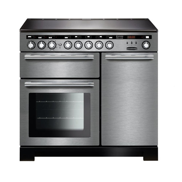 Rangemaster EDL100EISS/C Encore Deluxe Stainless Steel / Chrome 100cm Induction Range Cooker - product image 1