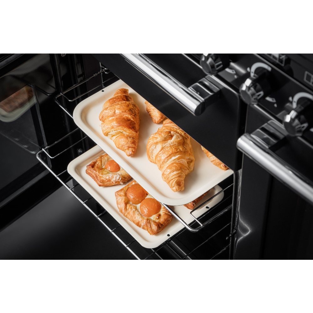 Rangemaster EDL110EIBL/C Encore Deluxe Black / Chrome 110cm Induction Range Cooker - product image 3