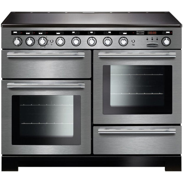 Rangemaster EDL110EISS/C Encore Deluxe Stainless Steel / Chrome 110cm Induction Range Cooker - product image 1