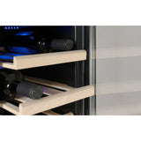 Amica AWC300SS Wine Cooler, Stainless Steel, G Rated - Amica AWC300SS product image 1 at Appliances Arena