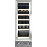 Amica AWC300SS Wine Cooler, Stainless Steel, G Rated - Amica AWC300SS product image 3 at Appliances Arena