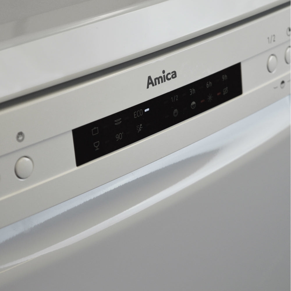 Amica ADF650WH Dishwasher, 14 Place Settings, White, E Rated - Amica ADF650WH product image 3 at Appliances Arena
