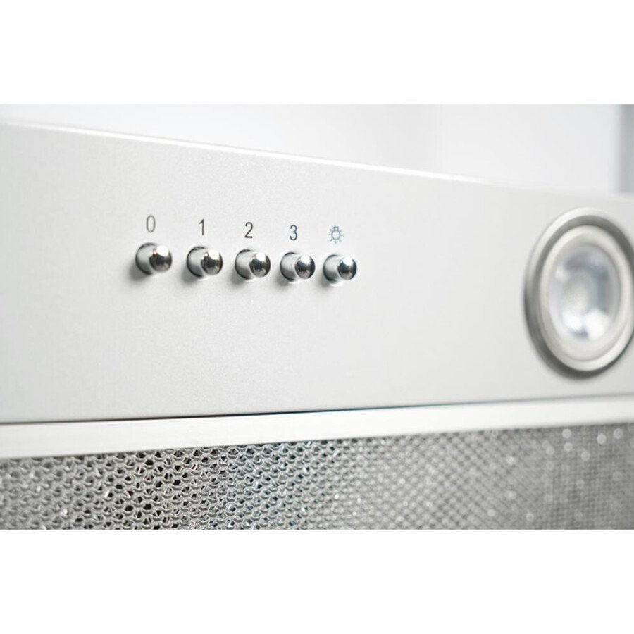 CDA CCA52SI Canopy Cooker Hood, Silver, B Rated - CDA CCA52SI product image 2 at Appliances Arena