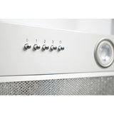 CDA CCA52SI Canopy Cooker Hood, Silver, B Rated - CDA CCA52SI product image 2 at Appliances Arena