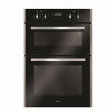 CDA DC941SS Built-In Electric Double Oven, Stainless Steel, A Rated - CDA DC941SS product image 1 at Appliances Arena
