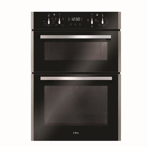 CDA DC941SS Built-In Electric Double Oven, Stainless Steel, A Rated - CDA DC941SS product image 1 at Appliances Arena