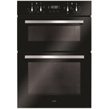 CDA DC941BL Built-In Electric Double Oven, Black, A Rated - CDA DC941BL product image 2 at Appliances Arena