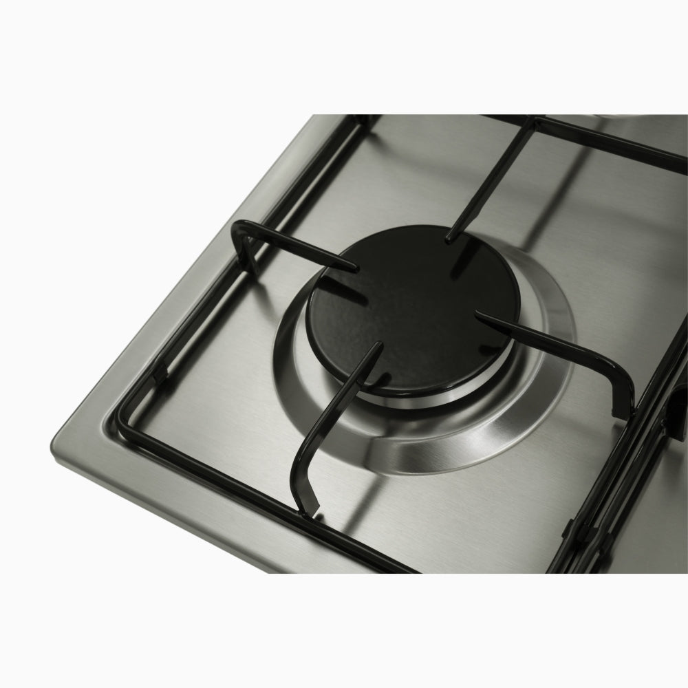 CDA HG6151SS 58cm 4 Burner Gas Hob, Stainless Steel - CDA HG6151SS product image 1 at Appliances Arena