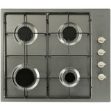 CDA HG6151SS 58cm 4 Burner Gas Hob, Stainless Steel - CDA HG6151SS product image 3 at Appliances Arena