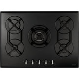 CDA HVG721BL 70cm 5 Burner Gas Hob, Black - CDA HVG721BL product image 1 at Appliances Arena