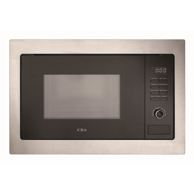 CDA VM231SS Built-In Microwave with Grill, Stainless Steel - CDA VM231SS product image 2 at Appliances Arena